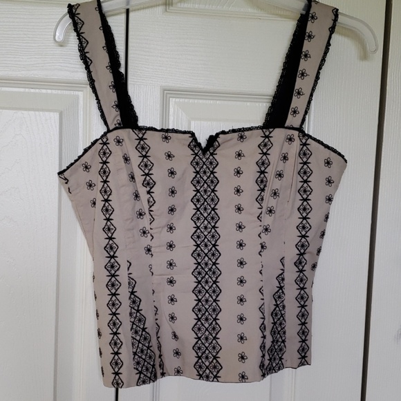 Nanette Lepore Tops - Nanette Lepore Corset Style Top